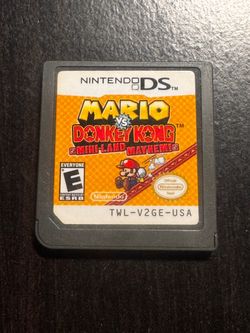 Mario vs. Donkey Kong Mini-Land Mayhem Nintendo DS Game Cartridge