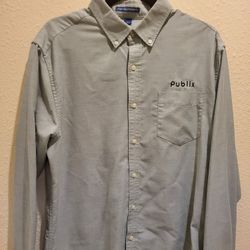 PUBLIX LONG SLEEVE DRESS SHIRT