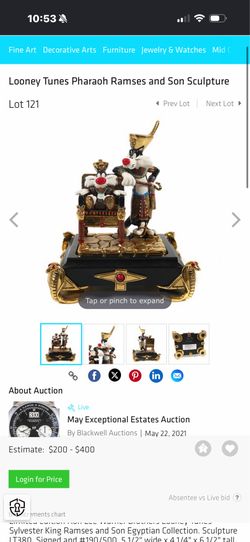Sylvester cat statue