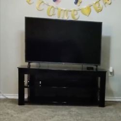 Tv Stand with glass top
