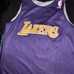 Lakers Basketball Ball Jersey #4 Two Sided 