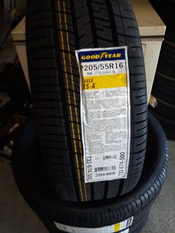 Goodyear tires 205/55/16