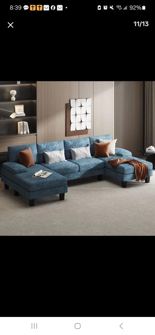 Couch. Small Pillows Not Included $300.00