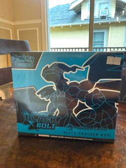 Black Bolt Pokemon Center ETB