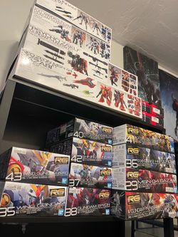 Gundams MG RG