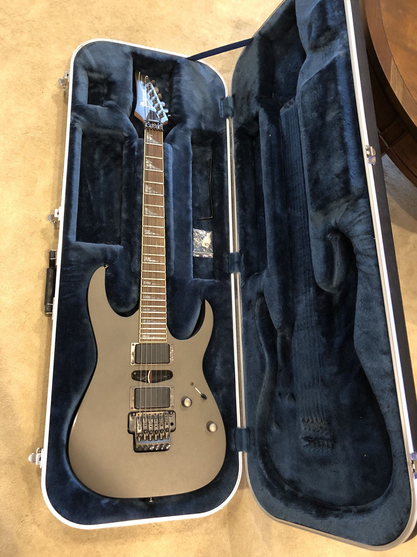 Ibanez RG5EX1 electric guitar with EMG pickups and case for Sale