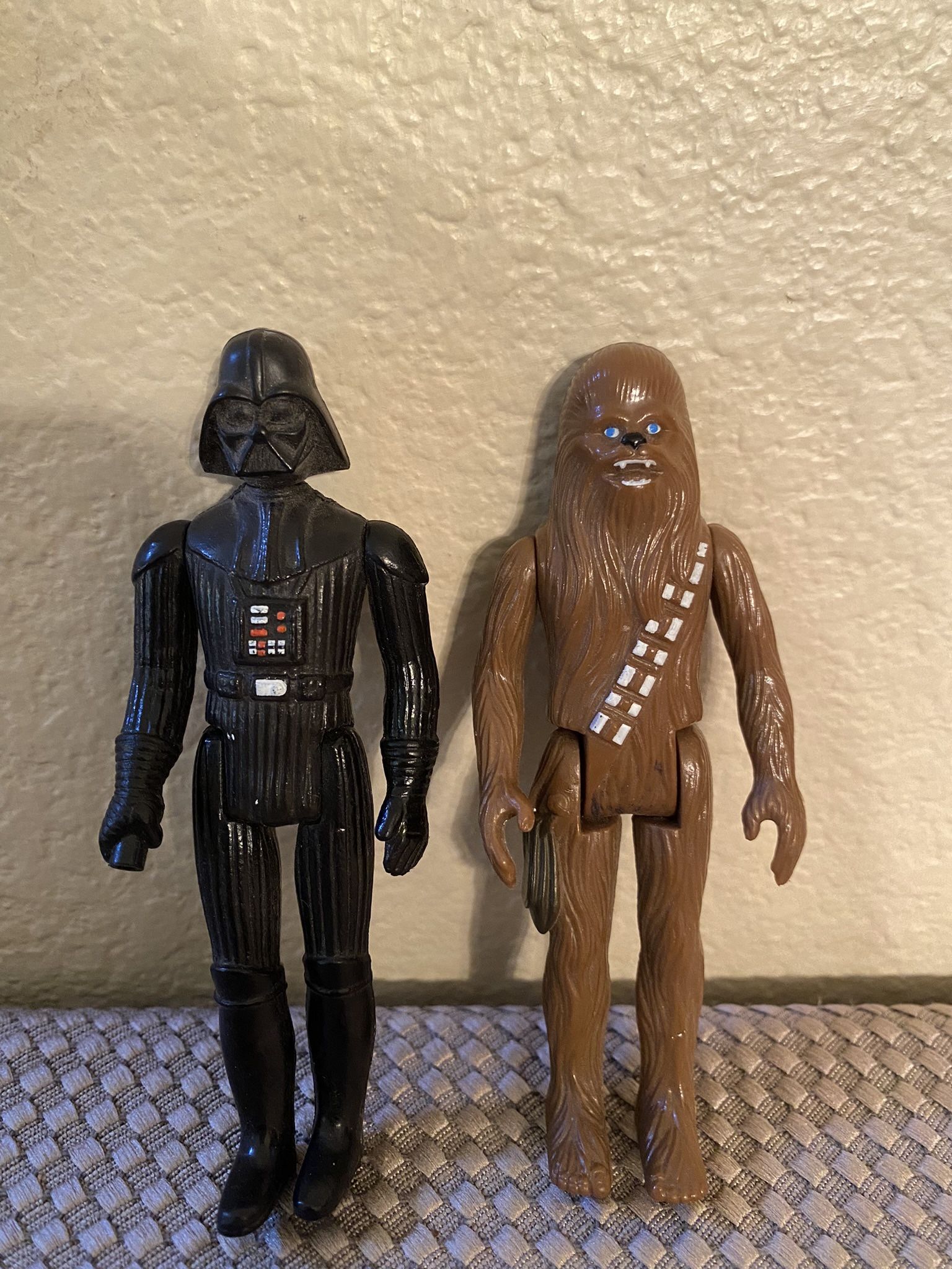 Star Wars vintage Darth Vader And 2 Chewbaccas $15.00 For All Three