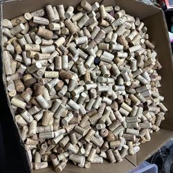 Large Lot Of Used Wine Corks Stopper For Arts Crafts Materials 
