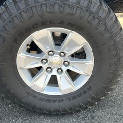4 Chevy 6 lug rims
