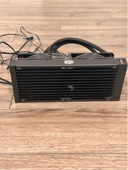 Cooler Master MasterLiquid 240L Core ARGB AIO Liquid CPU Cooler (Black)