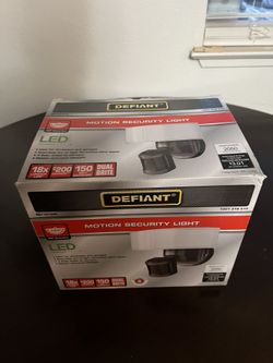 Defiant Motion Activated Security Flood Light