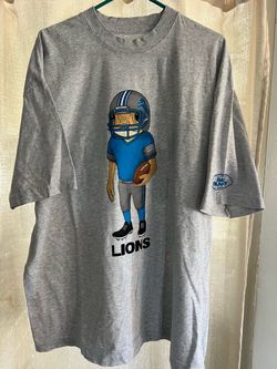 DETROIT LIONS T-SHIRT BAD BUNNY DETROIT LIONS SHIRT XL