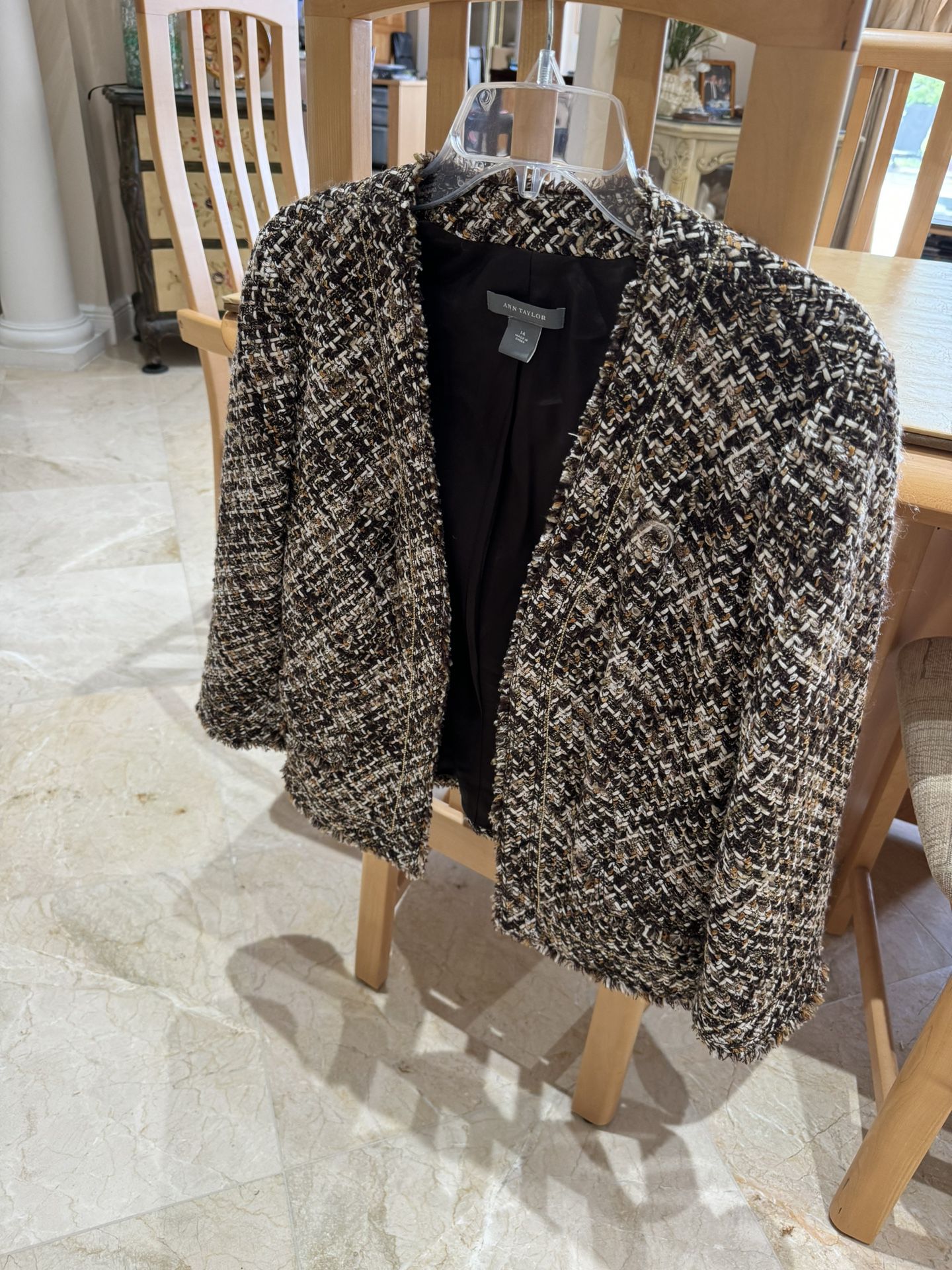 Price Drop For Size 14 Impeccably-made Ann Taylor Classic Jacket
