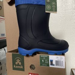 Kamik Footwear Kids Snobuster1 Insulated Snow Boot Size 13
