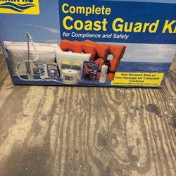 Boat Coast Guard Safety Kit - Brand New