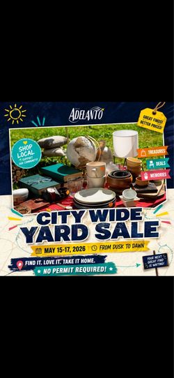 City wide yard sale