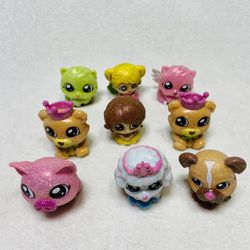 2” Tic Tac Toy XOXO Friends Glittery Animals Sparkle Dolls
