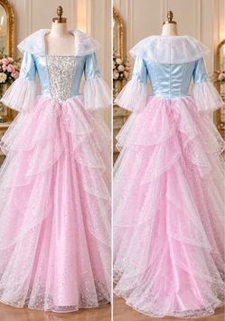 Princess Ball Gown with Tulle Skirt XL