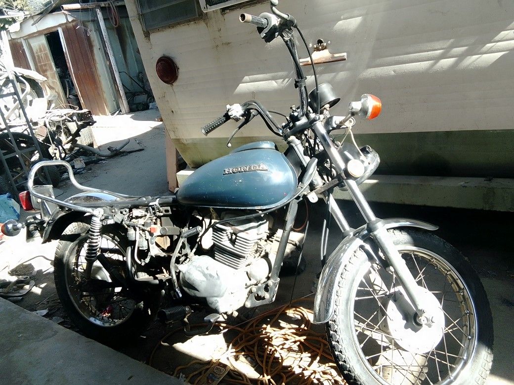 Classic 1981 Honda Motorcycle