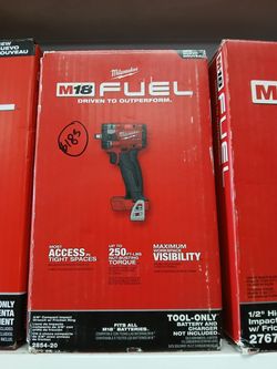 Milwaukee new 3/8” compact impact wrench fuel
