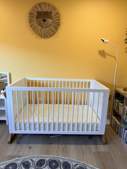 Crib and Breathable Mattress