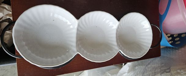 White Serving Dishes