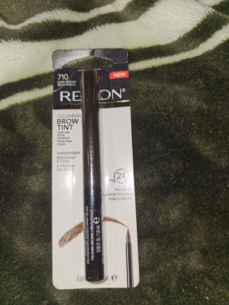 Revlon Brow Tint #710 Dark Brown Makeup 
