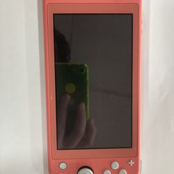 Nintendo Switch Lite Pink Mint Condition Works As New 