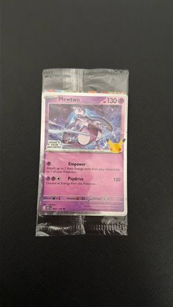 Pokemon 30th Anniversary Mewtwo Promo Cards
