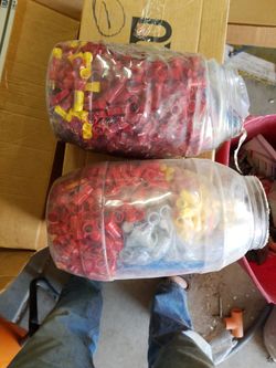 Wire Nuts New , Too Many To Count In Buckets