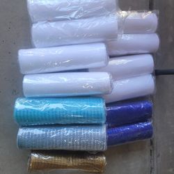Metallic Deco Mesh Ribbon 
