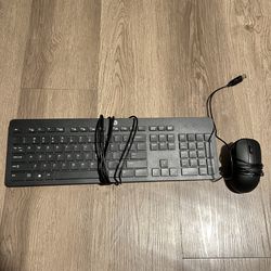 HP Wired Keyboard And Mouse