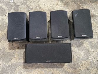 Energy 5.1 Take Classic Home Theater System (Set of Six, Black) Complete 5.1 Home Theater Speaker System