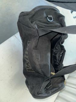 Puma black duffel bag