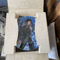 Elvis Presley Vintage Plates