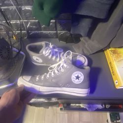 Gray High top Converse