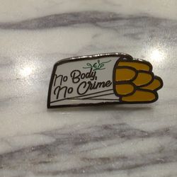 Taylor Swift No Body No Crime Bread Sticks Enamel Pin 