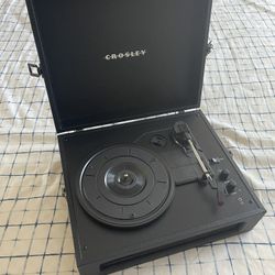 Crosley Voyager Bluetooth Vinyl Record Player - Black