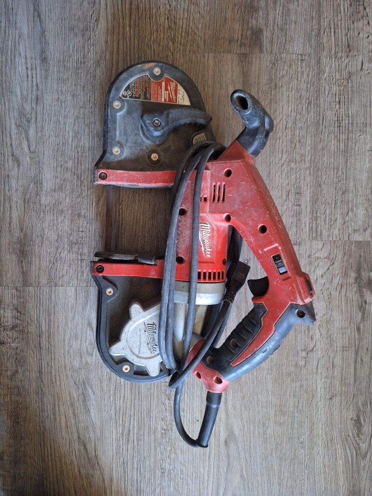 Milwaukee bandsaw with cord