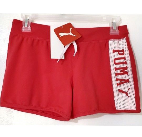 NWT Kids Puma Activewear Short Large 12-14 for girls