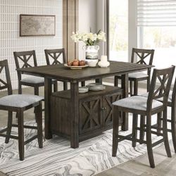 Counter Height Dining Table Set
