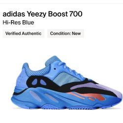 Yeezy Boost 700 Hi-Res Blue Size 6