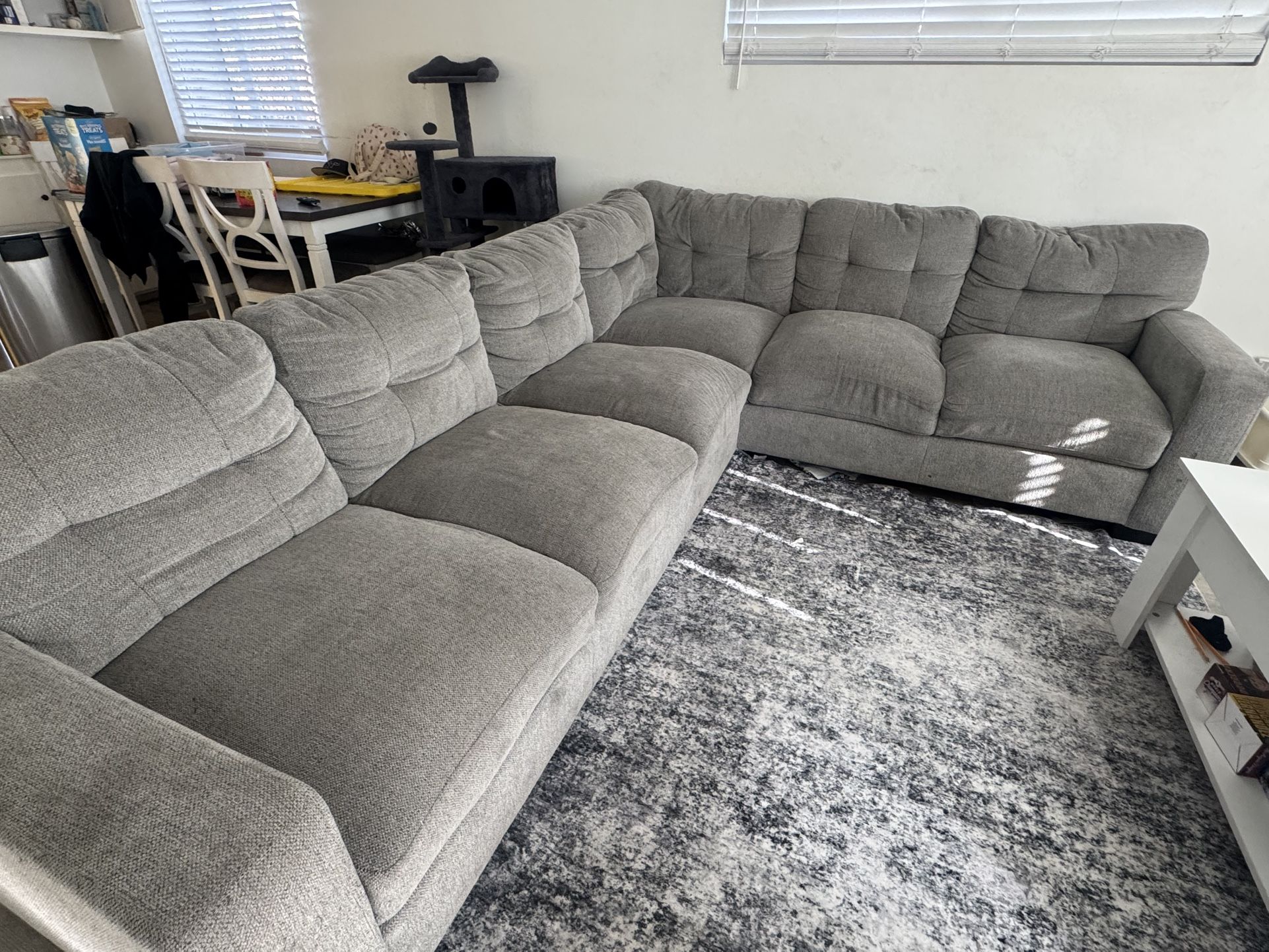 Grey Sectional Couch
