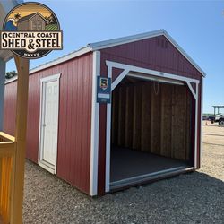 🛠️Heavy-duty 12x32 Garage Shed w/ Roll-Up Door – In Stock Now! Paso Robles🛠️
