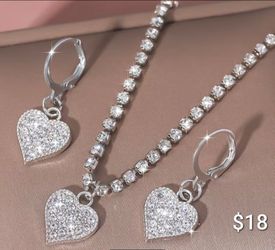 Women's stainless steel jewelry sets