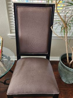 4 High Back Chairs