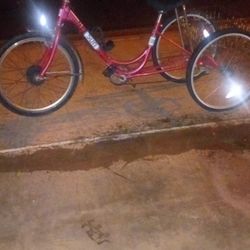 Sun Three Wheel Electric Bicycle