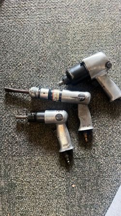 Air Tool Bundle – Impact Wrench + 2 Air Hammers – All Tested