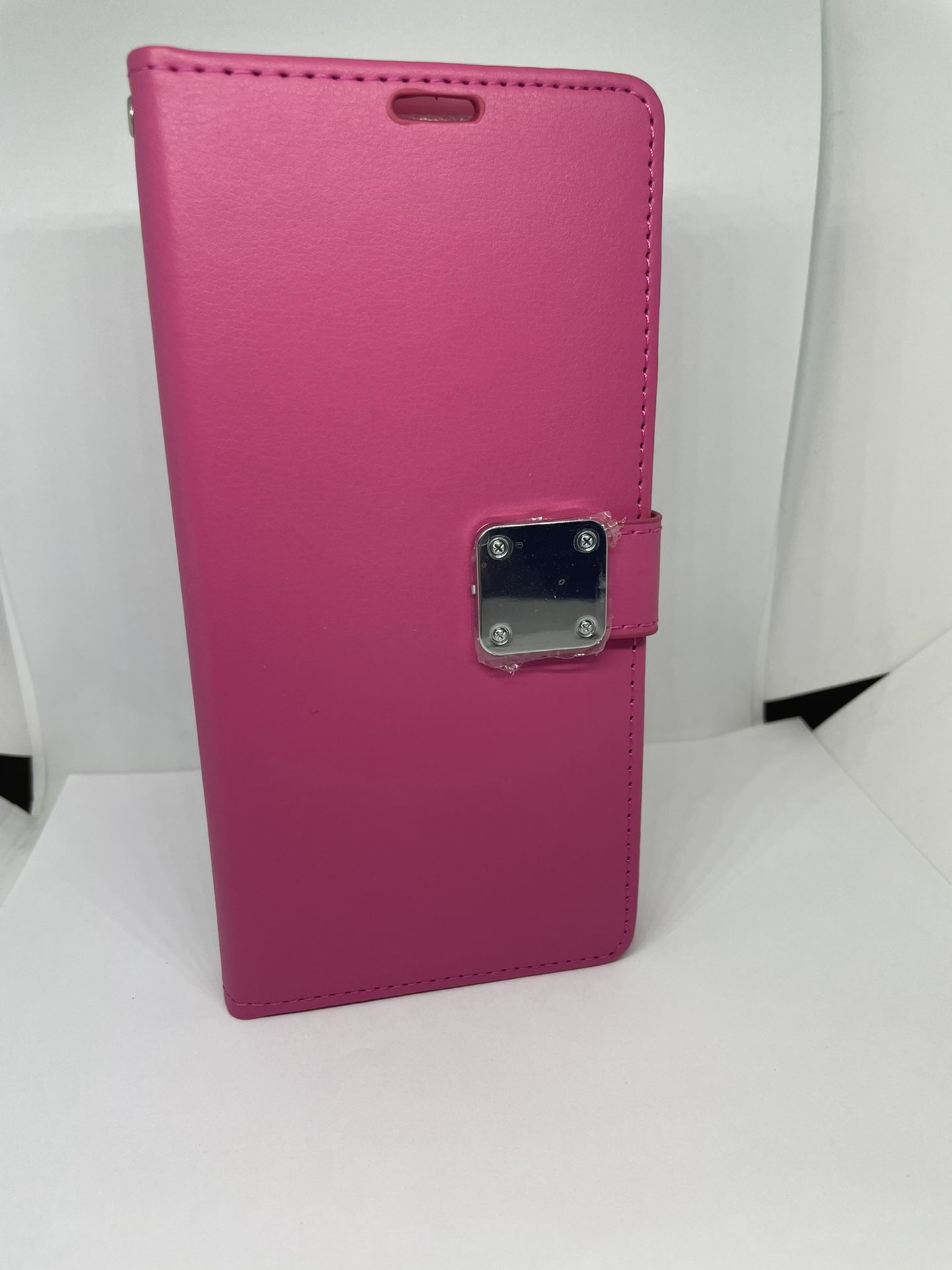 For Samsung Galaxy S21 Plus Pink Wallet Case Cover