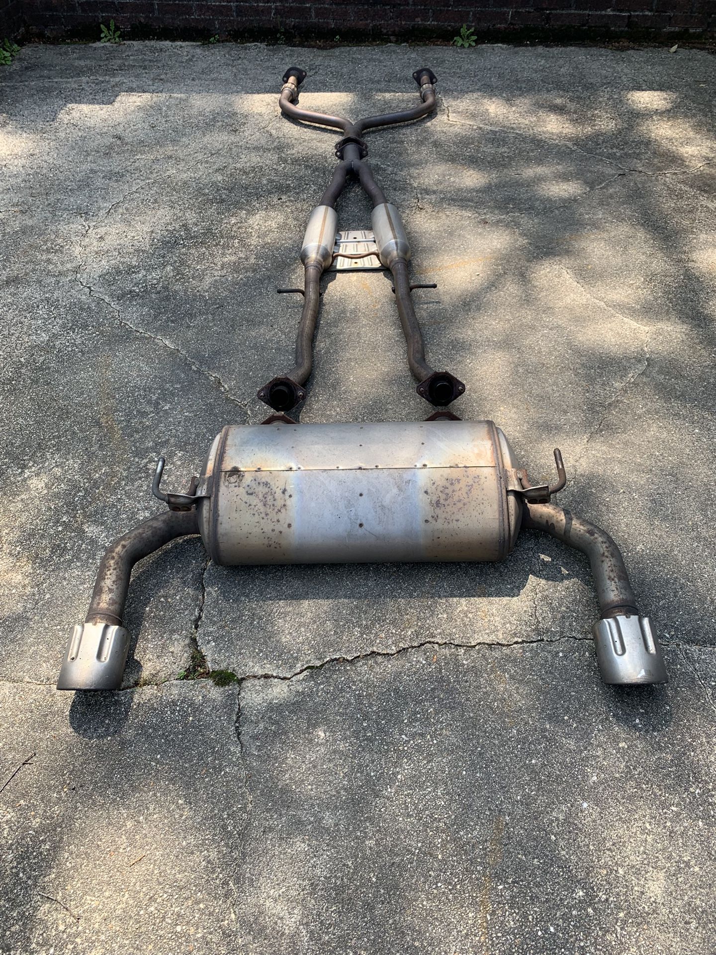 2016+ Q50 VR30 3.0t OEM Cat-Back Exhaust